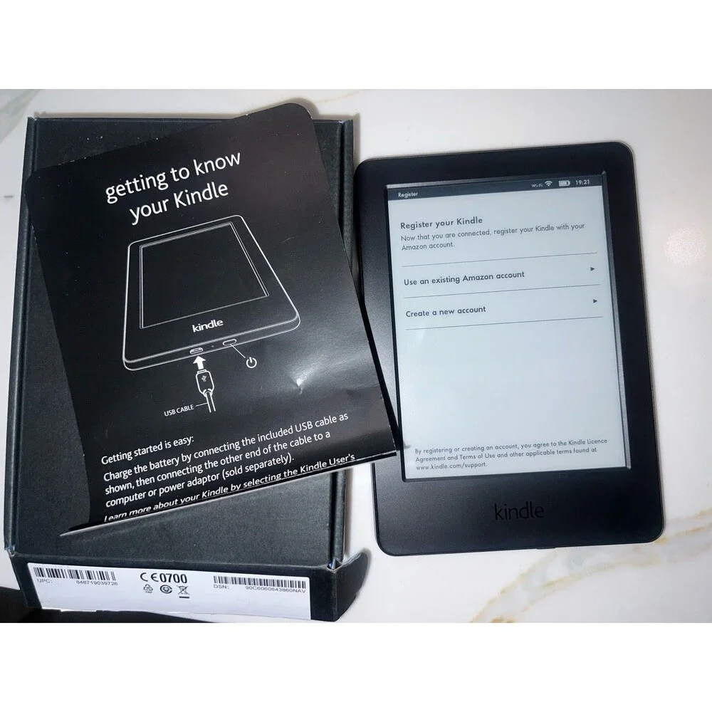NEW OPEN BOX Amazon WP63GW Kindle 7th Generation Black - Tested and Works 2014